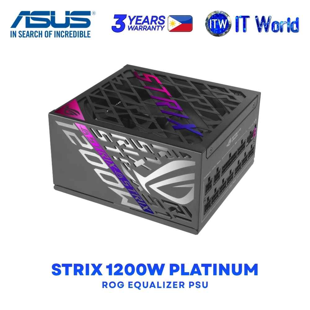 ASUS ROG Strix 1200W Platinum ATX 3.1 80+ Platinum PSU ROG-STRIX-1200P-GAMING-E
