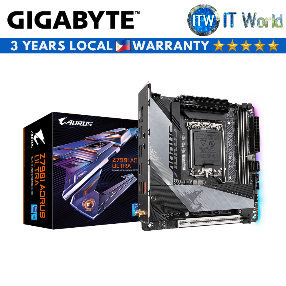 Gigabyte Z790I Aorus Ultra Mini-ITX LGA1700 DDR5 Motherboard