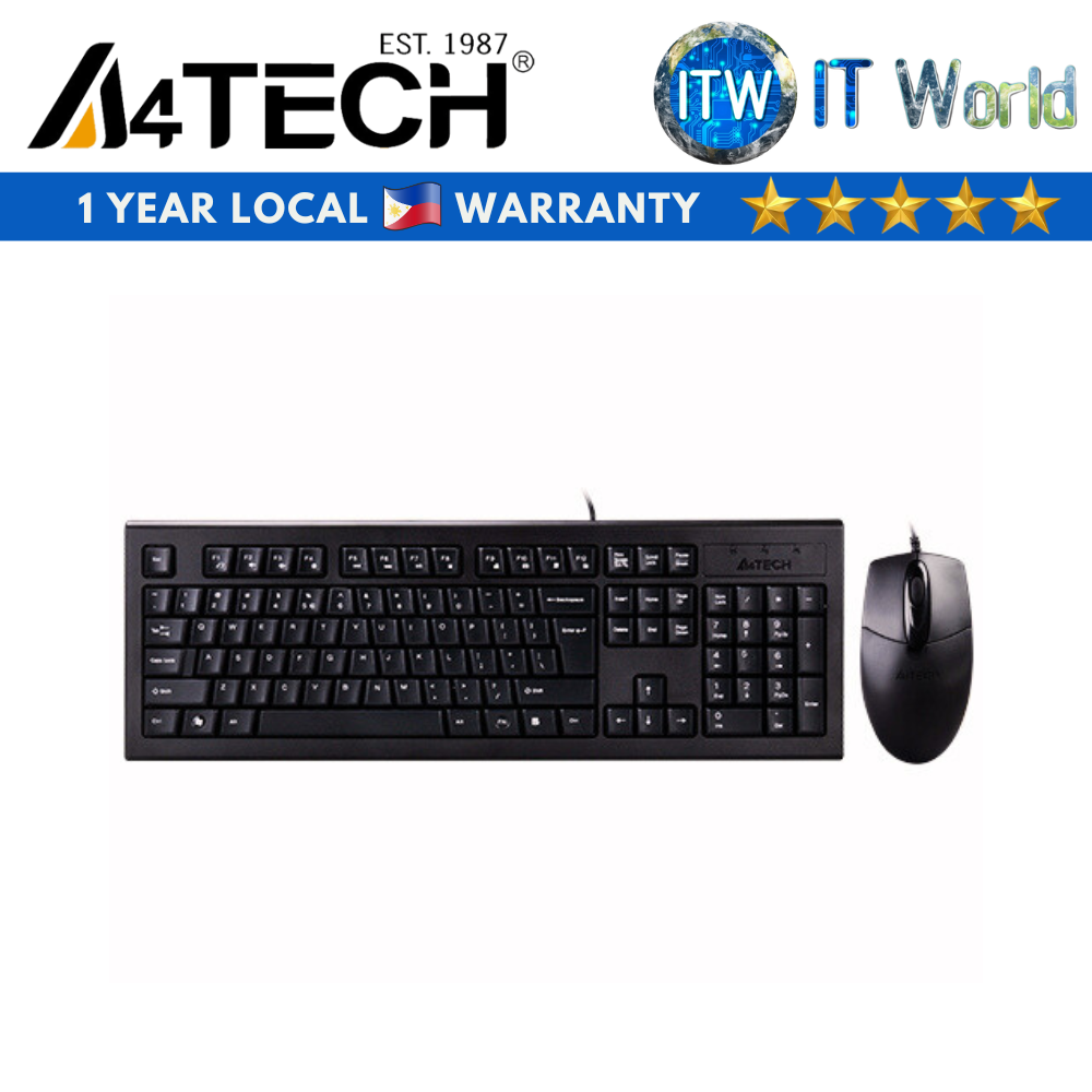 A4tech KRS-8572 Natural A FN Desktop Keyboard and Mouse