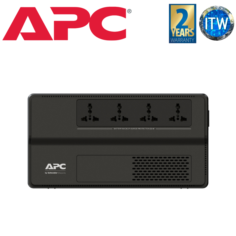 ITW | APC BV800I-MS EASY UPS 800VA / 450W AVR, Universal Outlet