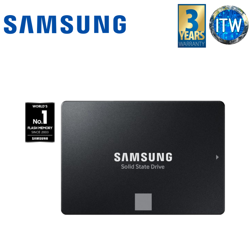 ITW | Samsung 870 EVO 1TB SATA 2.5" Internal SSD (MZ-77E1T0BW)