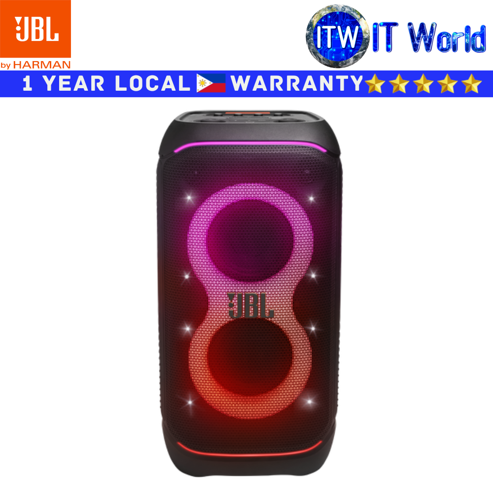 JBL Harman Bluetooth Speaker PartyBox Stage 320 Portable Party Speaker (Black)