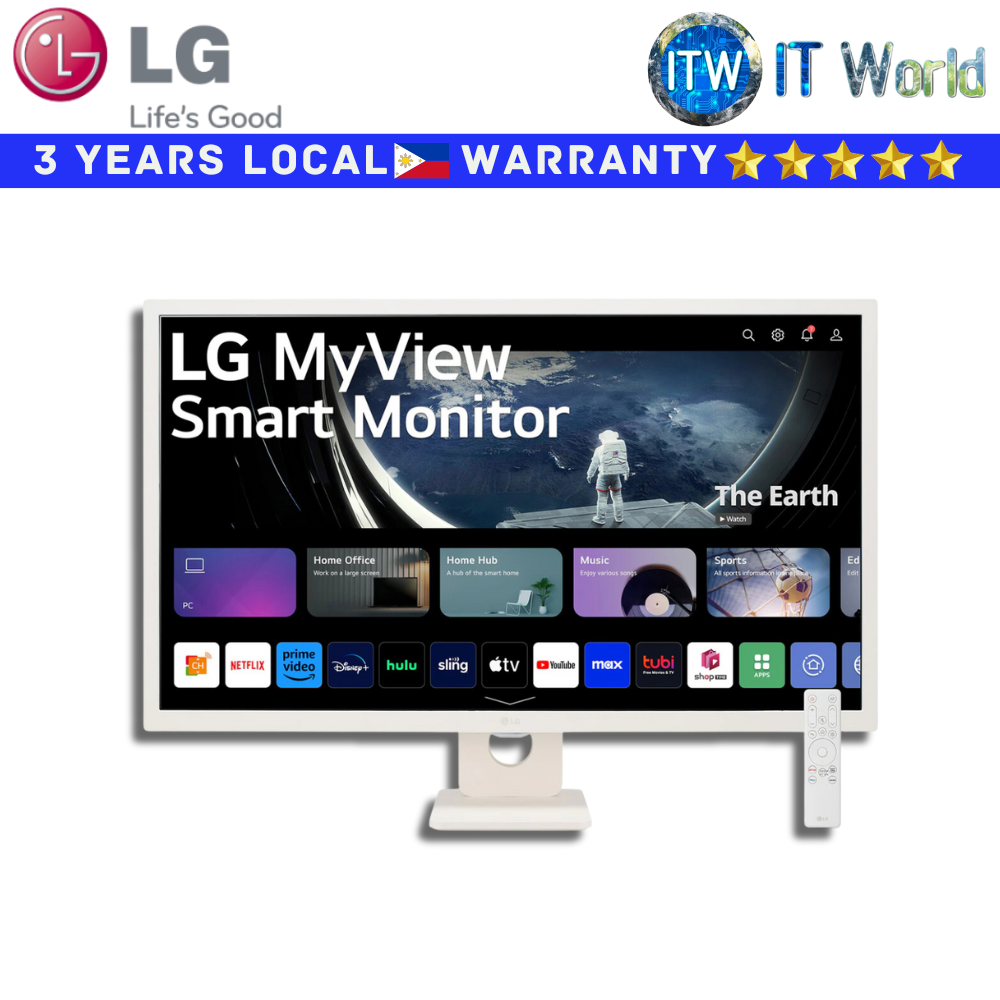 Itw | LG Monitor 32"(1920x1080 FHD) / 60Hz / IPS / 8ms Typ / 32SR50F-W