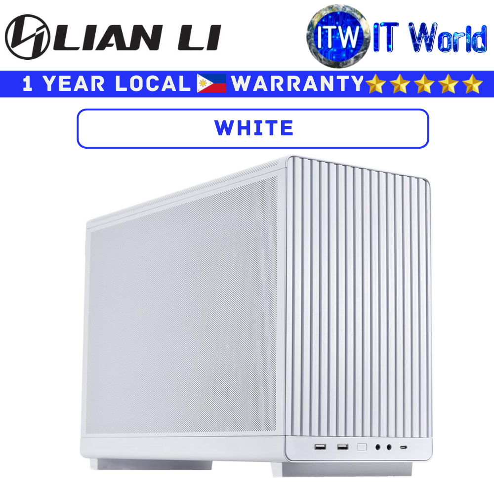 Lian Li Computer PC Case A3-mATX Minimalistic White (G99.A3W.00)
