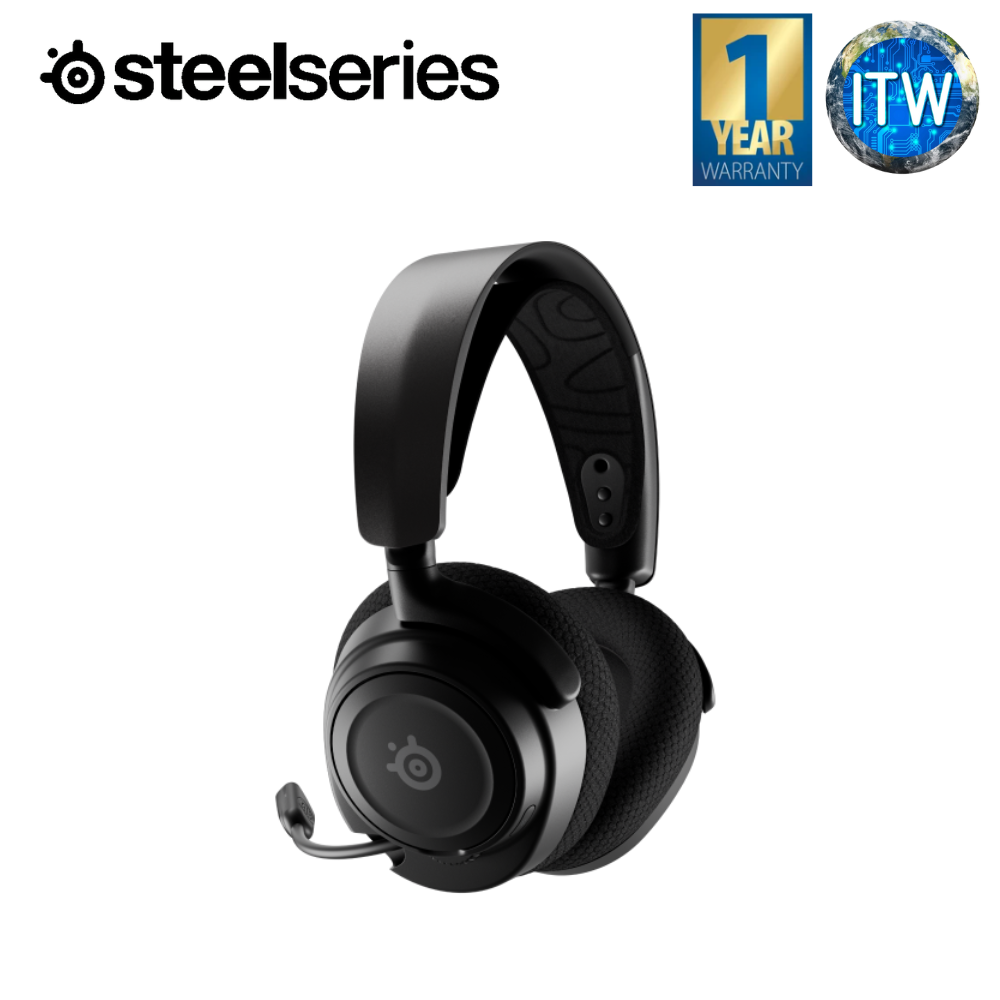 Steelseries Arctis Nova 7 - 36 Ohm, Wireless Gaming Headset – Black (61553)