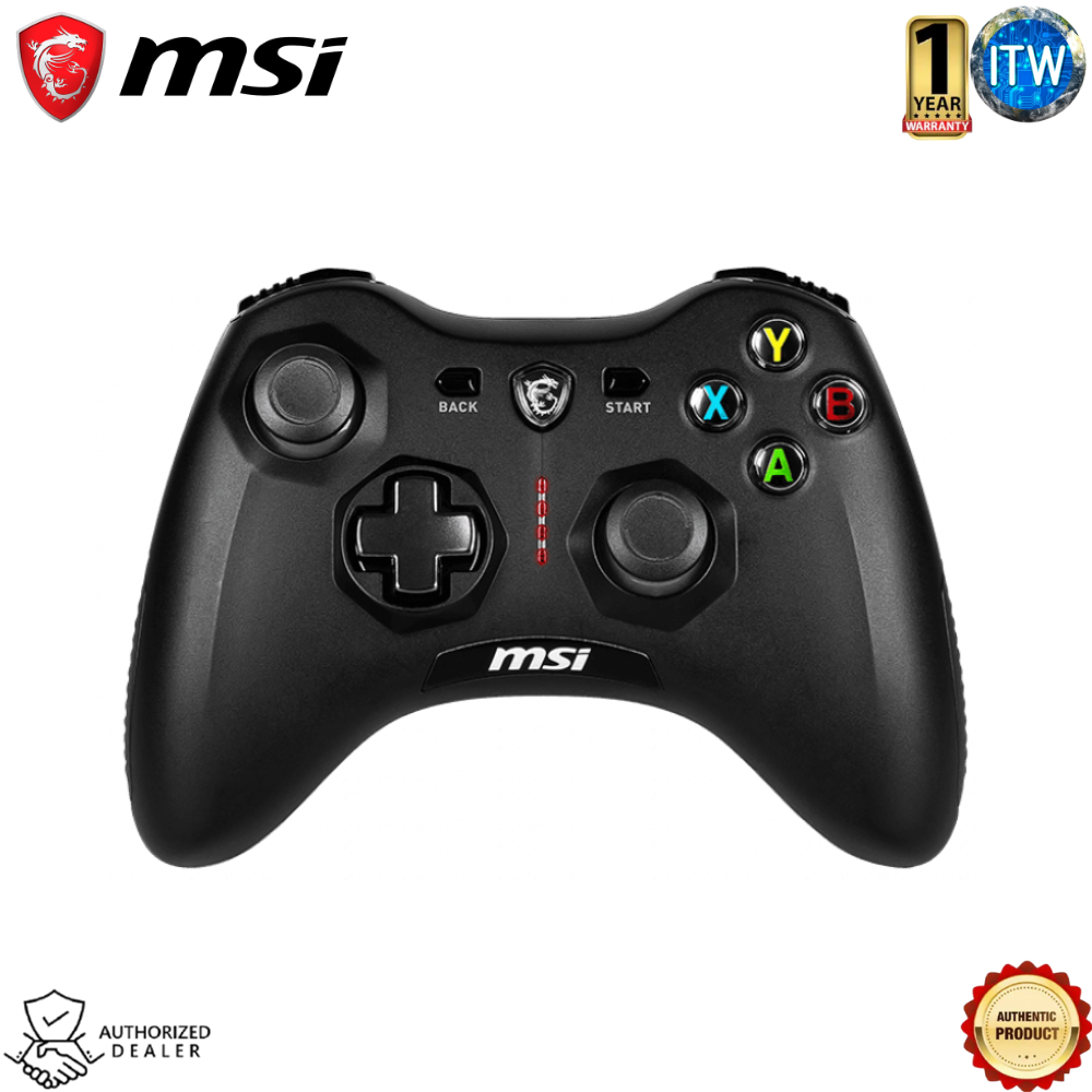 MSI Force GC30 V2 - USB 2.0 Wireless Gaming Controller ( Black & White )
