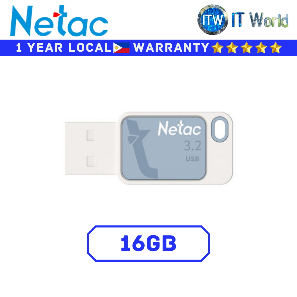 Netac USB Flash Drive UA31 Sky Blue 16GB USB 2.0