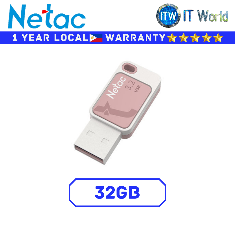 Netac USB Flash Drive UA31 Warm Cherry USB 2.0 32GB