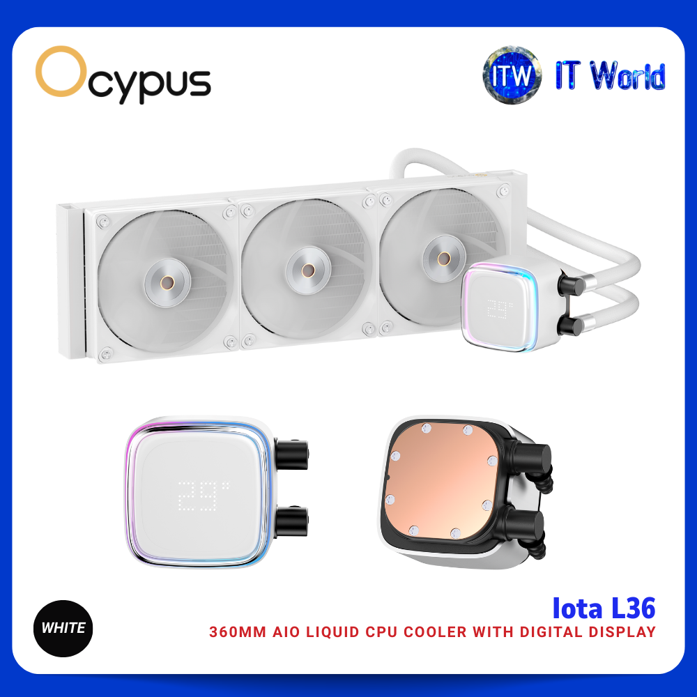 Ocypus Iota L36 ARGB Liquid CPU Cooler | 360mm | itw