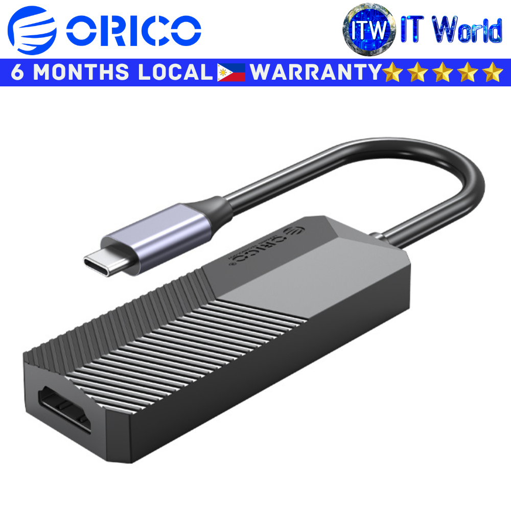 Orico USB Hub Docking Station 4 in 1 Type-C Multifunctional Black (MDK-4P-BK-BP)