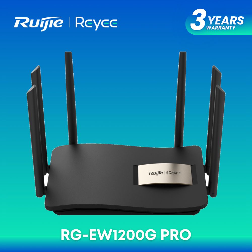 Ruijie Reyee RG-EW1200G PRO 1300Mbps Dual-Band Gigabit Wireless Router