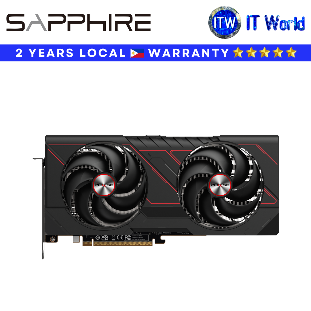 Itw | Sapphire PULSE RX 9070 Gaming 16GB GDDR6 /RDNA 4 / PCIe 5.0 / Dual-X Cooling Graphics Card