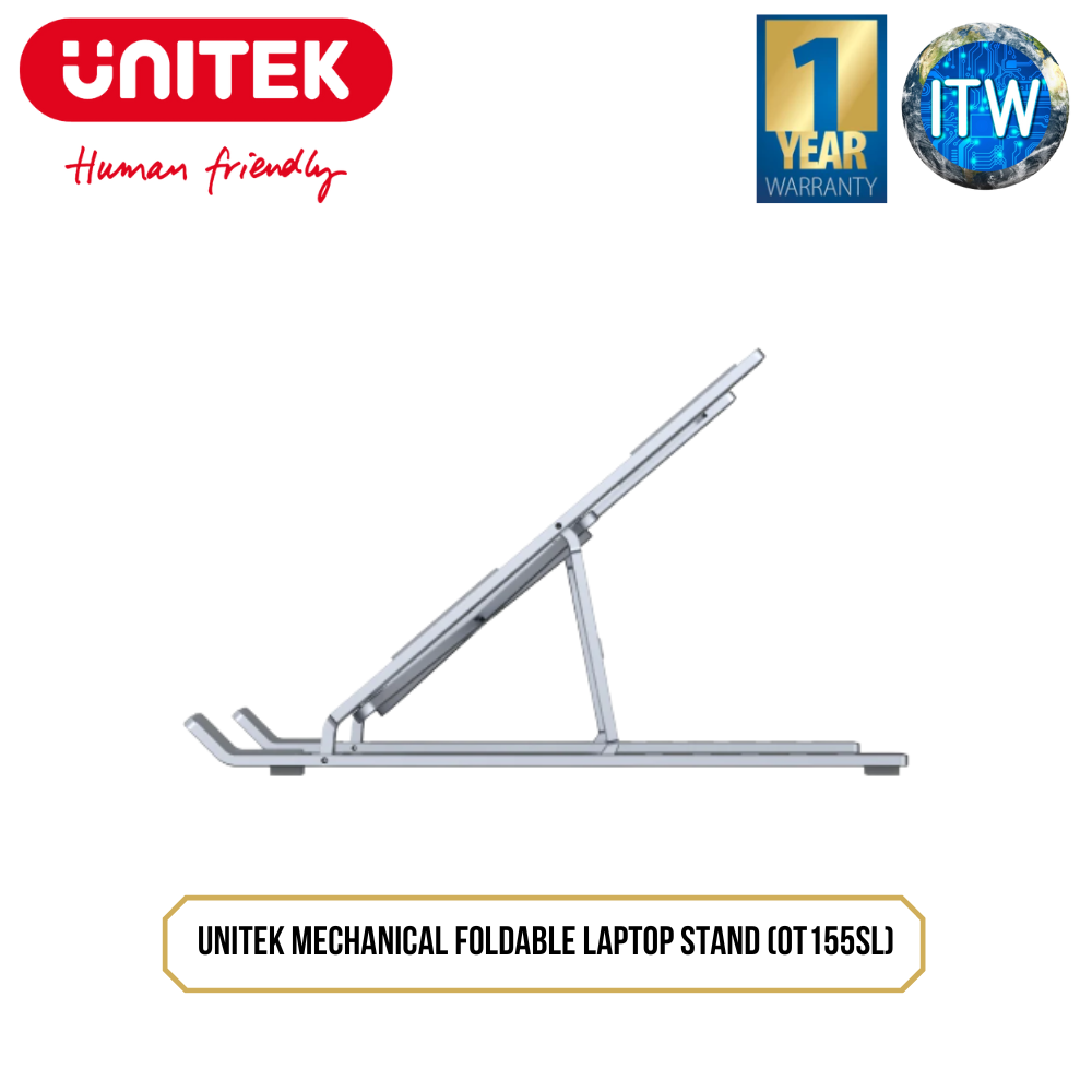 Unitek Mechanical Foldable Laptop Stand (OT155SL)
