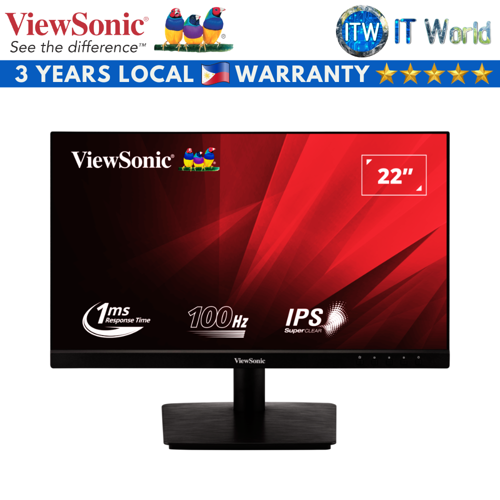 Viewsonic VA2209-H / 22&quot; (1920 x 1080 FHD) / 100Hz / IPS / 1ms (MPRT) Flicker-free Monitor