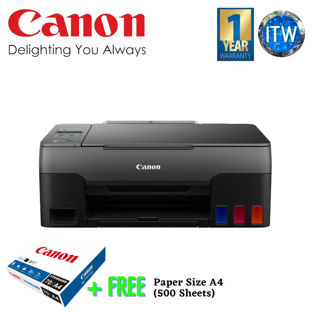 Canon Pixma G2020 Refillable Ink Tank, All-in-One Printer for High Volume Printing