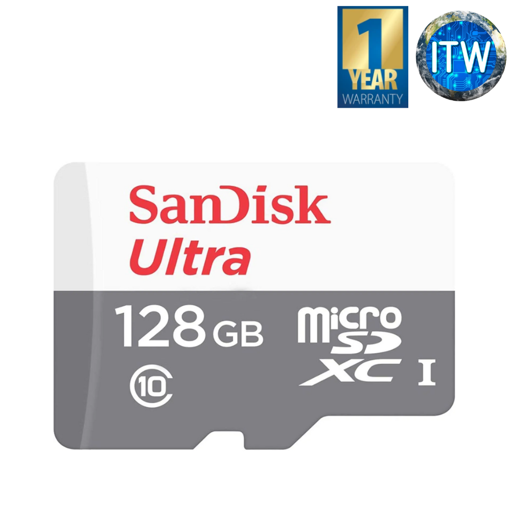 SanDisk Ultra Micro SD Card SDXC UHS-I Card, Speed up to 100MB/s  - SDSQUNR
