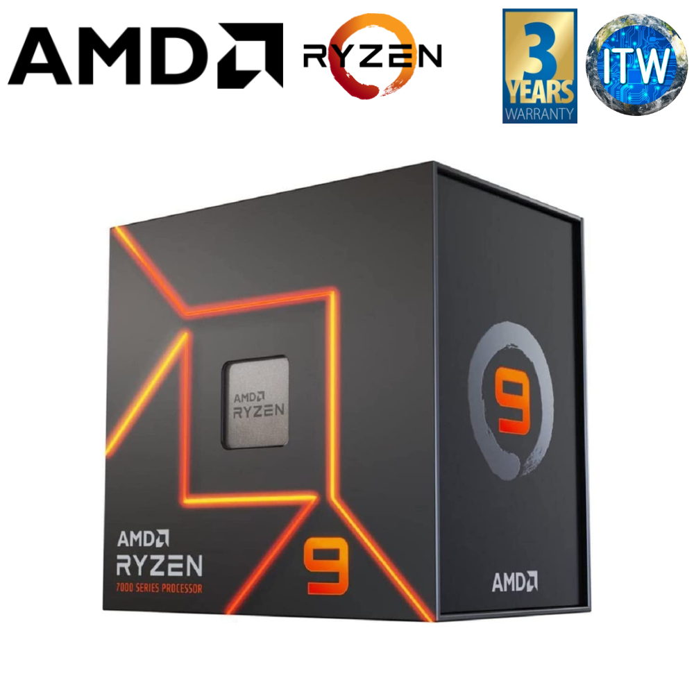 AMD Ryzen 9 7950X 16-Core, 32-Thread Desktop Processor without cooler