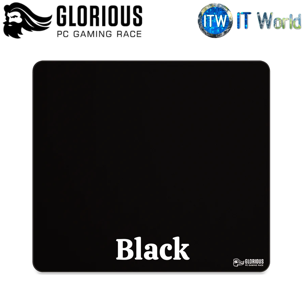 Glorious XL Gaming Mouse Mat/Pad - Cloth Mousepad, Stitched Edges, 16&quot;x18&quot;