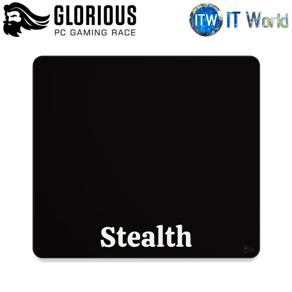 Glorious XL Gaming Mouse Mat/Pad - Cloth Mousepad, Stitched Edges, 16&quot;x18&quot;