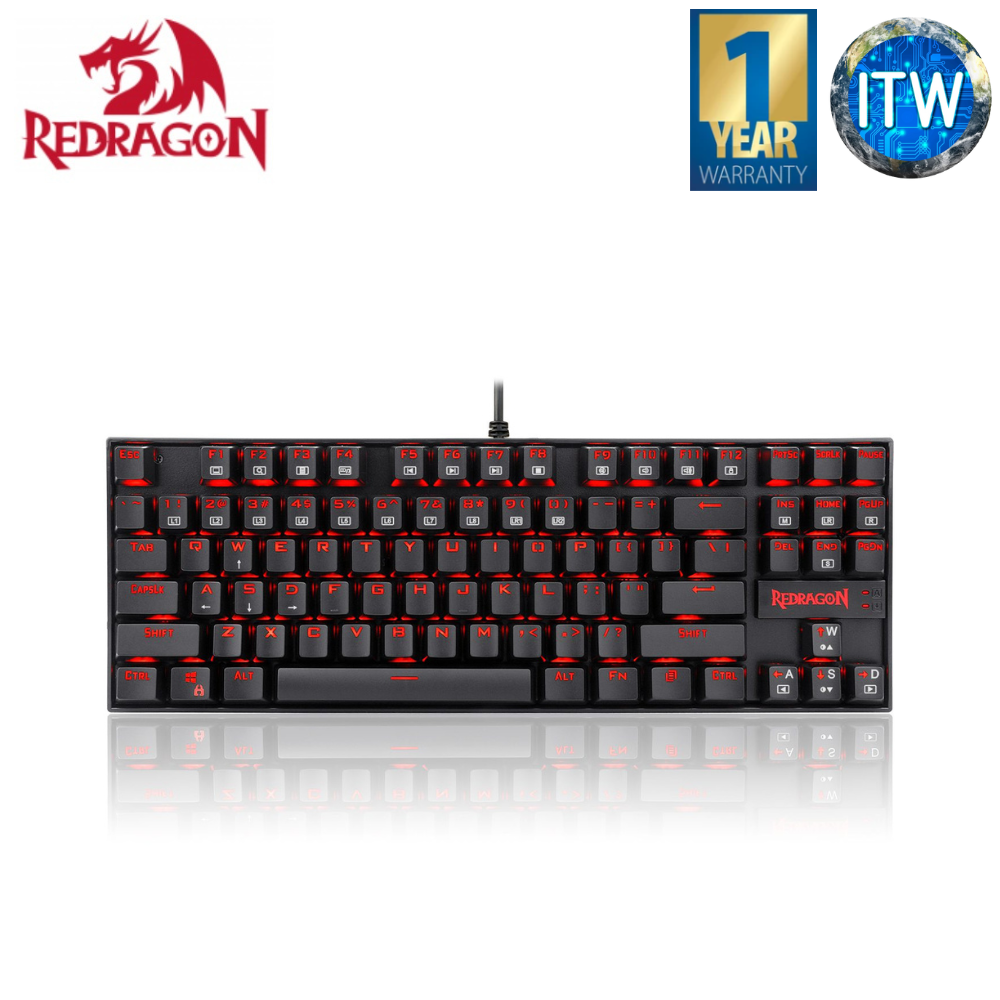 Redragon Kumara 2 K552RGB-2 Mechanical Gaming Keyboard Black (Blue Switch)