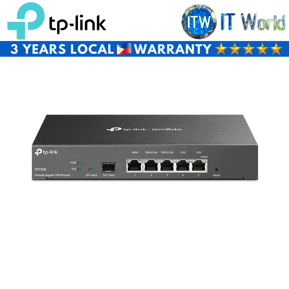 TP-Link ER7206 Omada Gigabit VPN Router