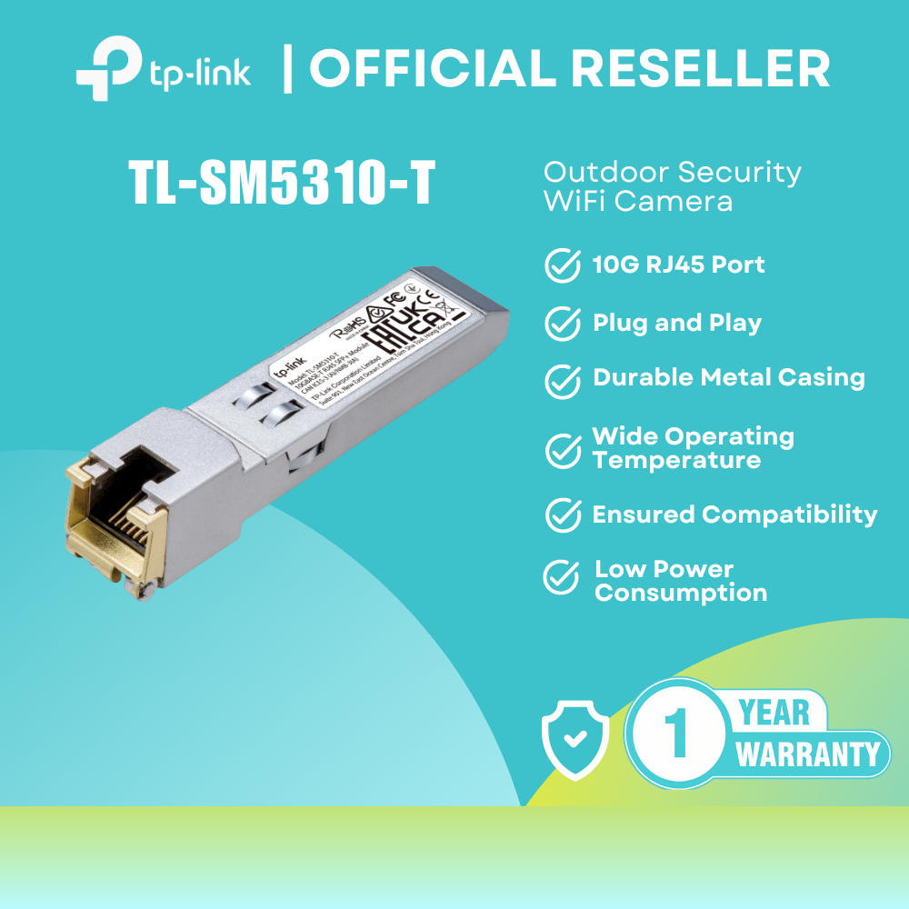 TP-link TL-SM5310-T 10G Base-T RJ45 SFP+ Module
