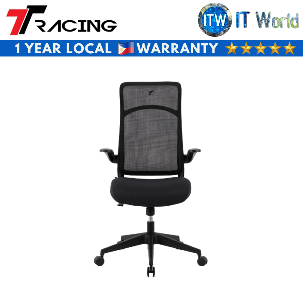 TTRacing Gaming Chair Airflex Ergochair Armrest Full Tilt Graphite Black (TTRTTAFLX-001)