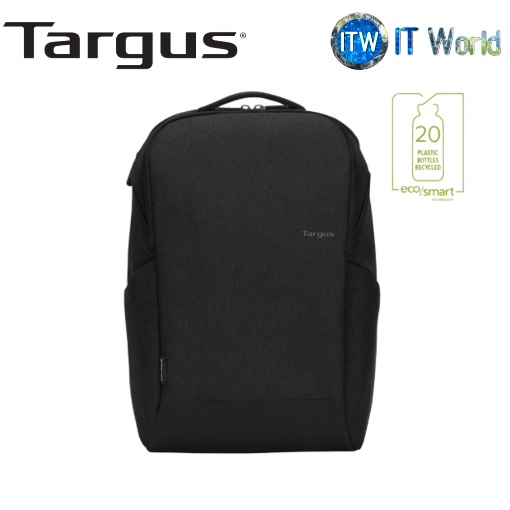 Targus 15.6" Cypress EcoSmart Black Slim Backpack (TBB584GL-70)