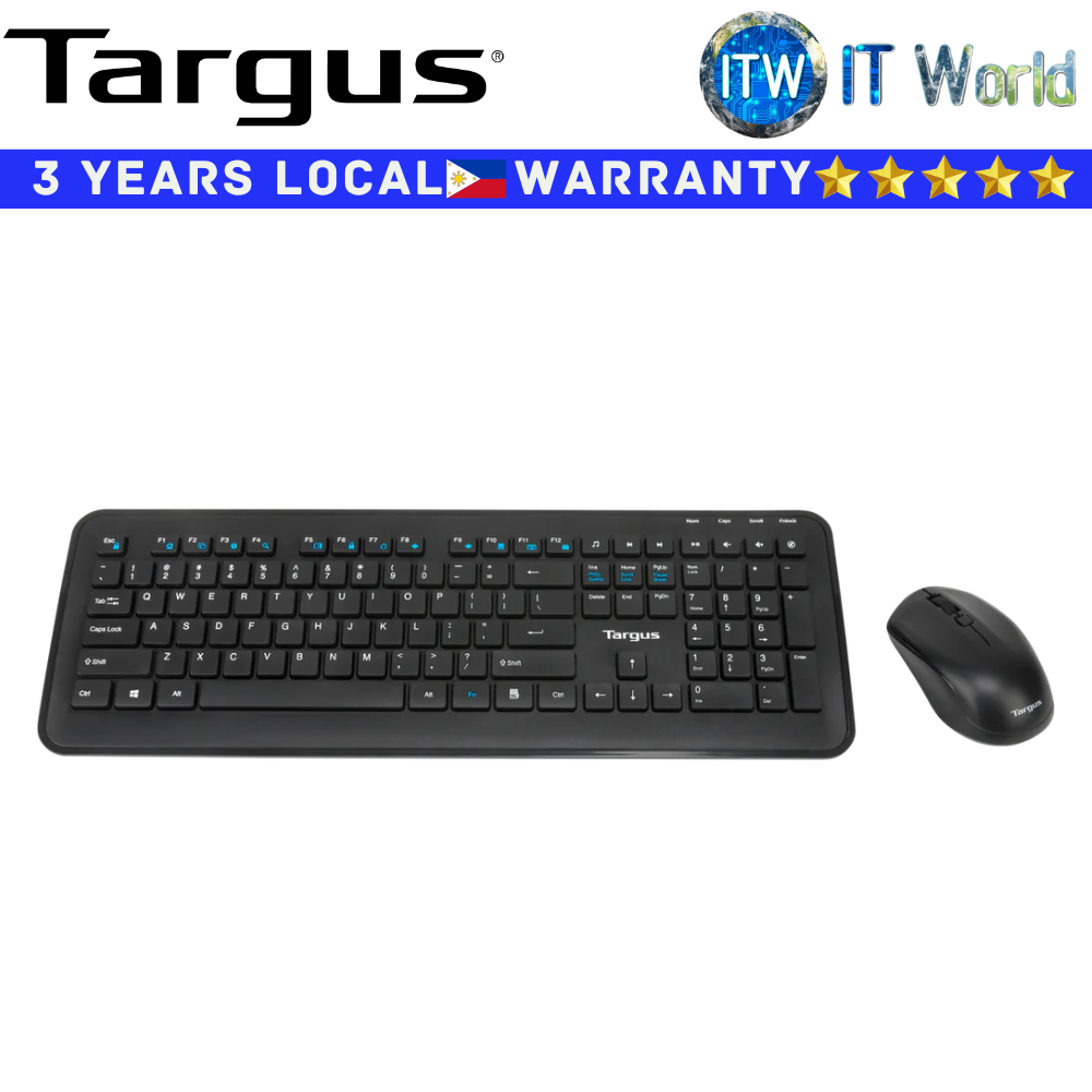 Targus Wireless Mouse and Keyboard Combo M610 Black (AKM610AP)