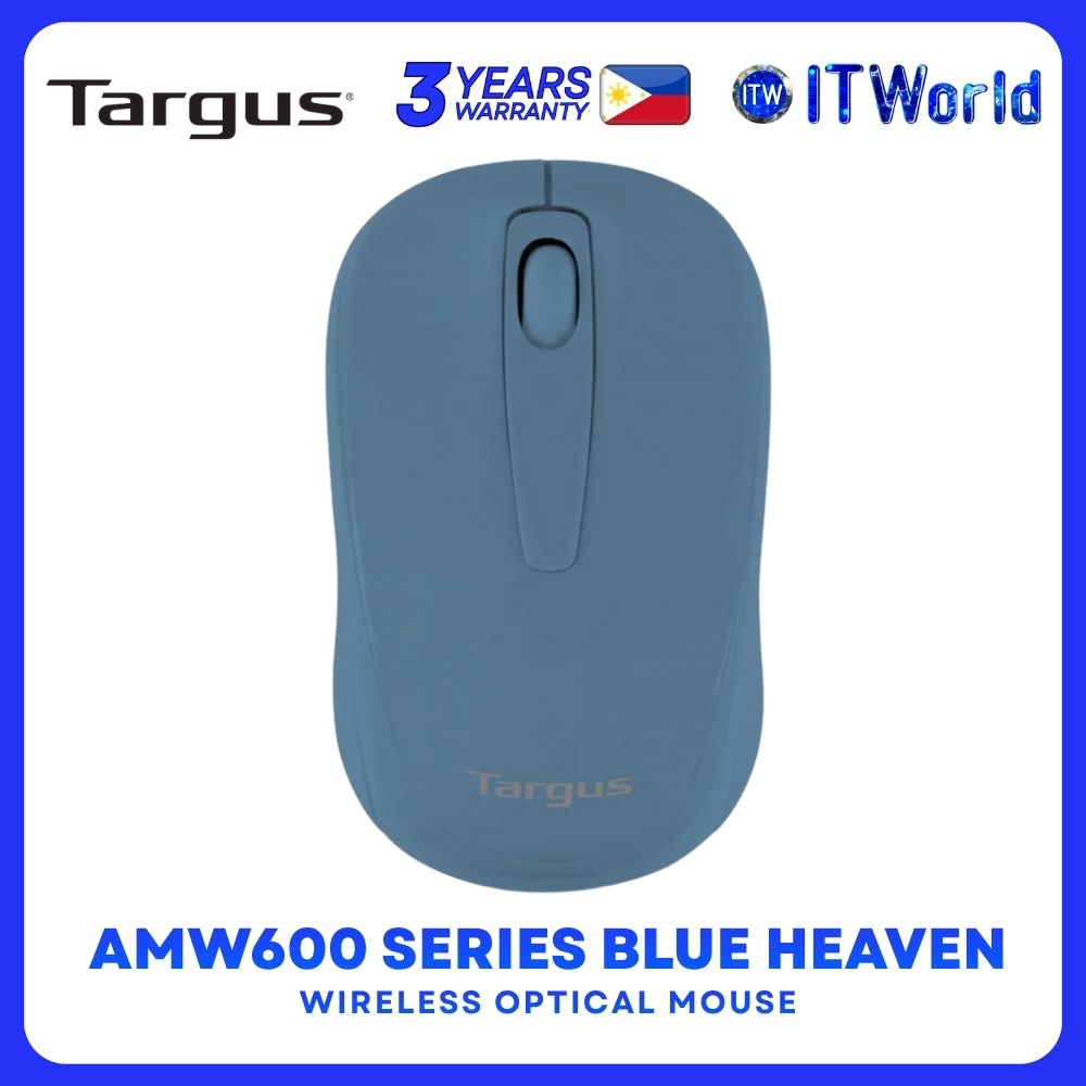 Targus AMW600 2.4 GHz Wireless Optical Mouse for Desktop and Laptop itw