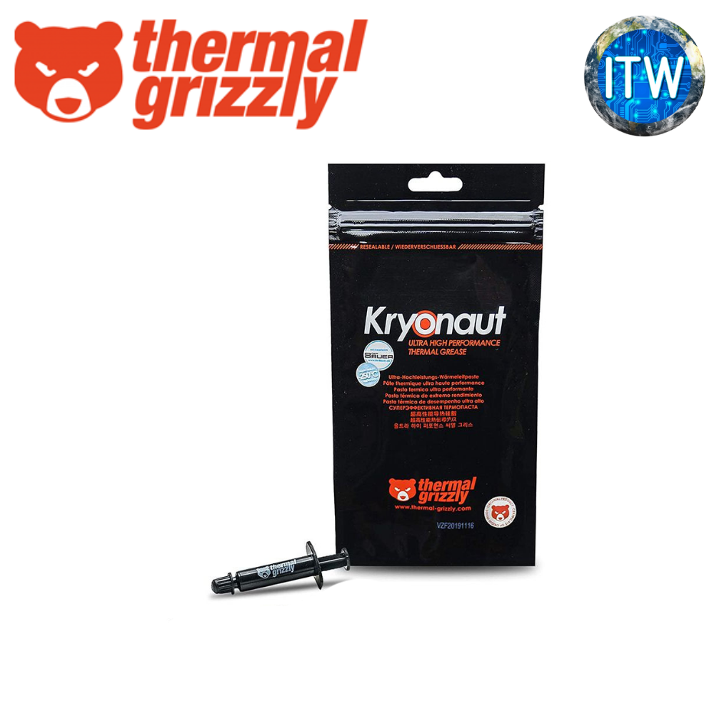 Thermal Grizzly Kryonaut Ultra High-Performance Thermal Paste 1g (TG-K-001-RS)
