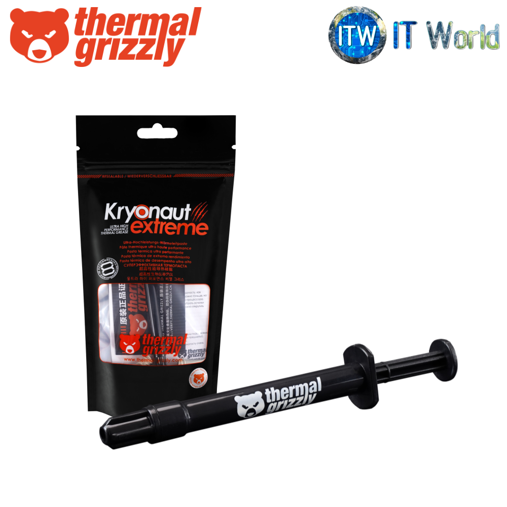 Itw | Thermal Grizzly Thermal Paste Kryonaut Extreme 2g Extremly High Performance (TG-KE-002-R)