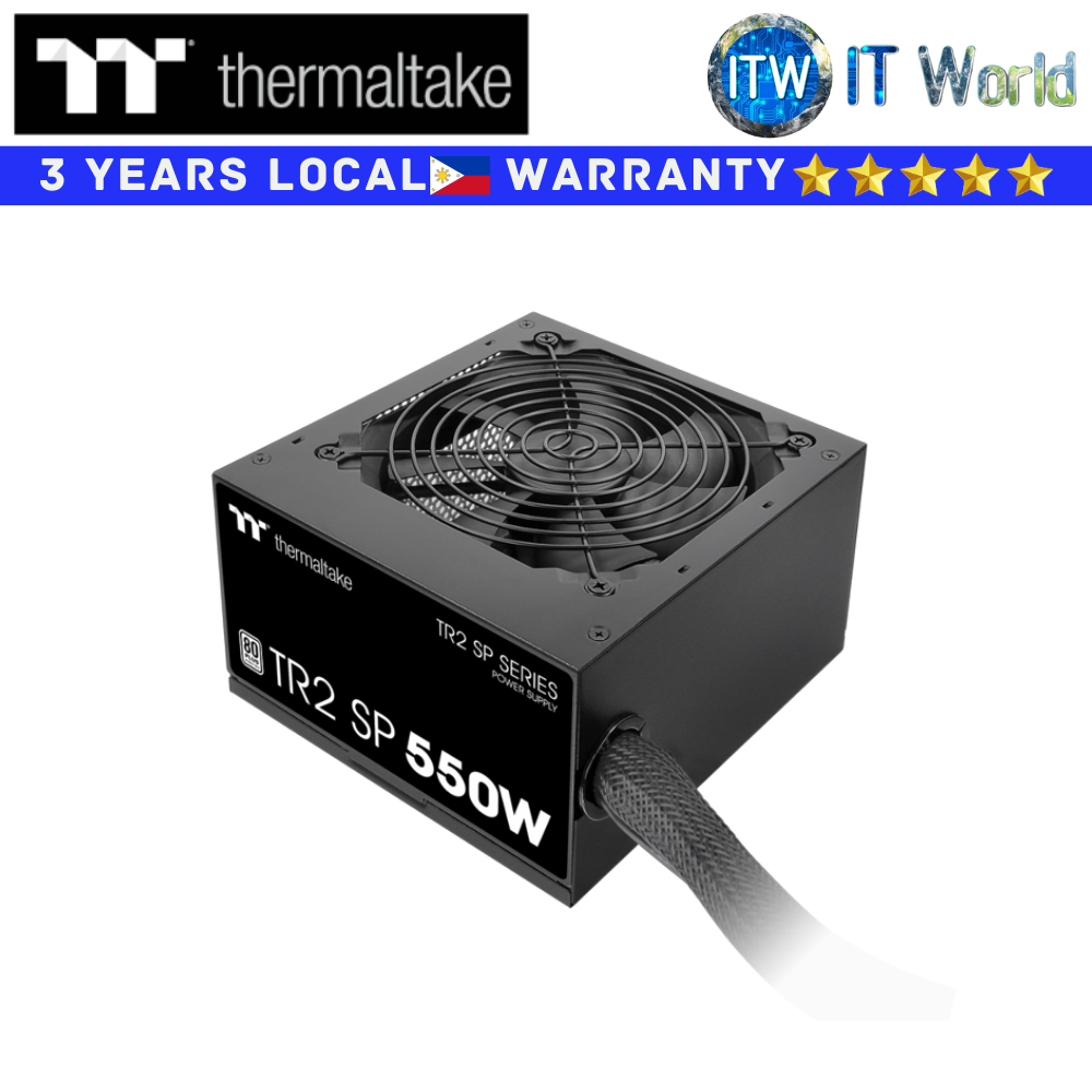 Thermaltake PSU 550 Watts Power Supply Unit TR2 SP Series 550W 80+ White (PS-TRS-0550NNSAWU-P) | itw