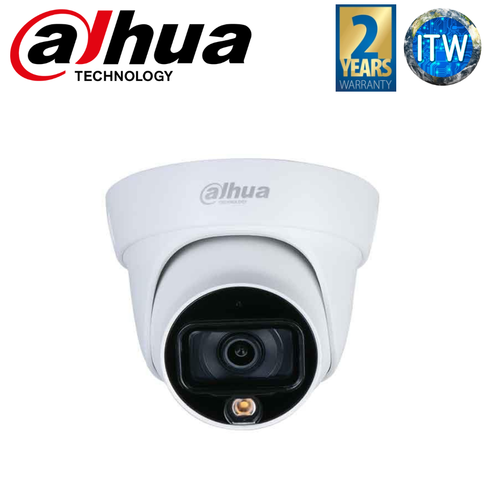 Dahua Lite Series 2MP Full-color, 3.6mm Fixed-focal, Eyeball Camera