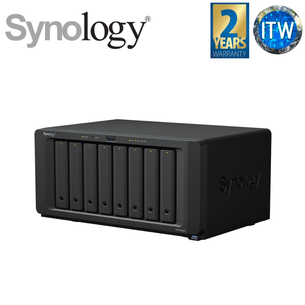ITW | Synology Diskstation DS1823xs+ 8-Bays Desktop NAS (DS1823xs+)