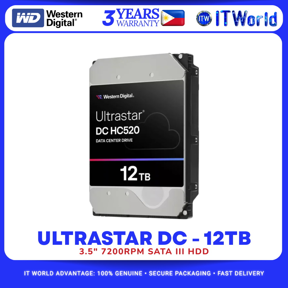 Western Digital UltraStar DC 12TB Internal Hard Disk Drive
