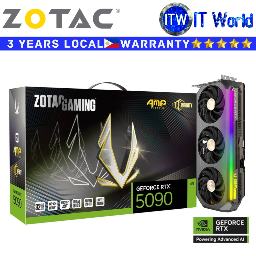 Zotac Gaming RTX 5090 32GB GDDR7 AMP Extreme Infinity Geforce Graphic Card (ZT-B50900B-10P)