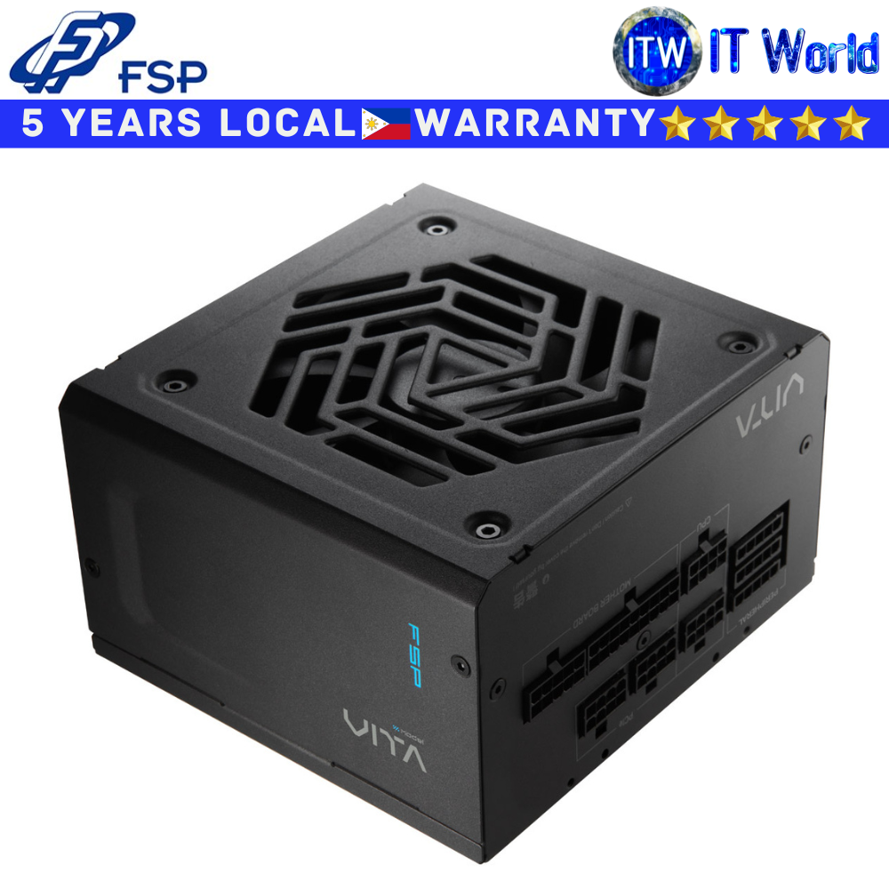 FSP PSU 650W Power Supply Unit Vita GM Series VITA-650GM 80+ Gold Active PFC Fully Modular