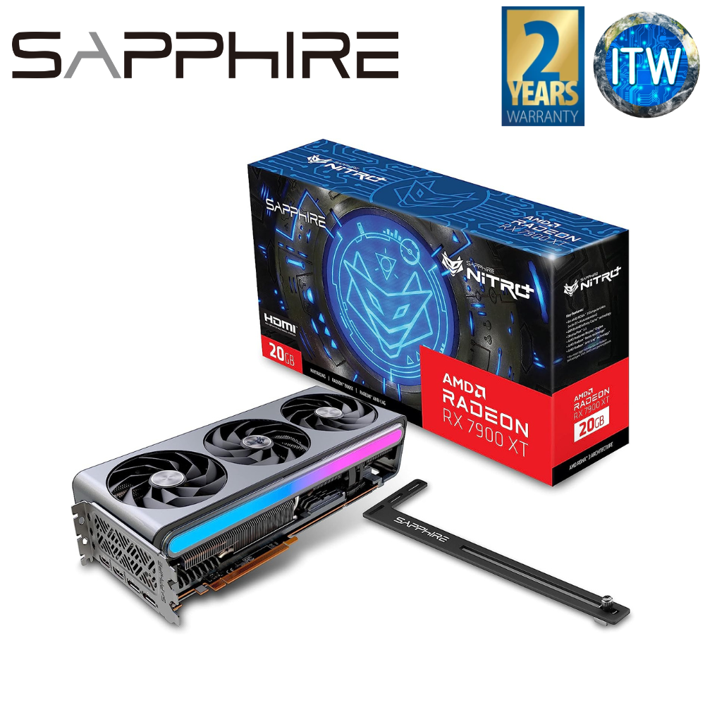 ITW | Sapphire Nitro+ AMD Radeon RX 7900 XT Gaming OC Vapor X 20GB GDDR6 Graphic Card
