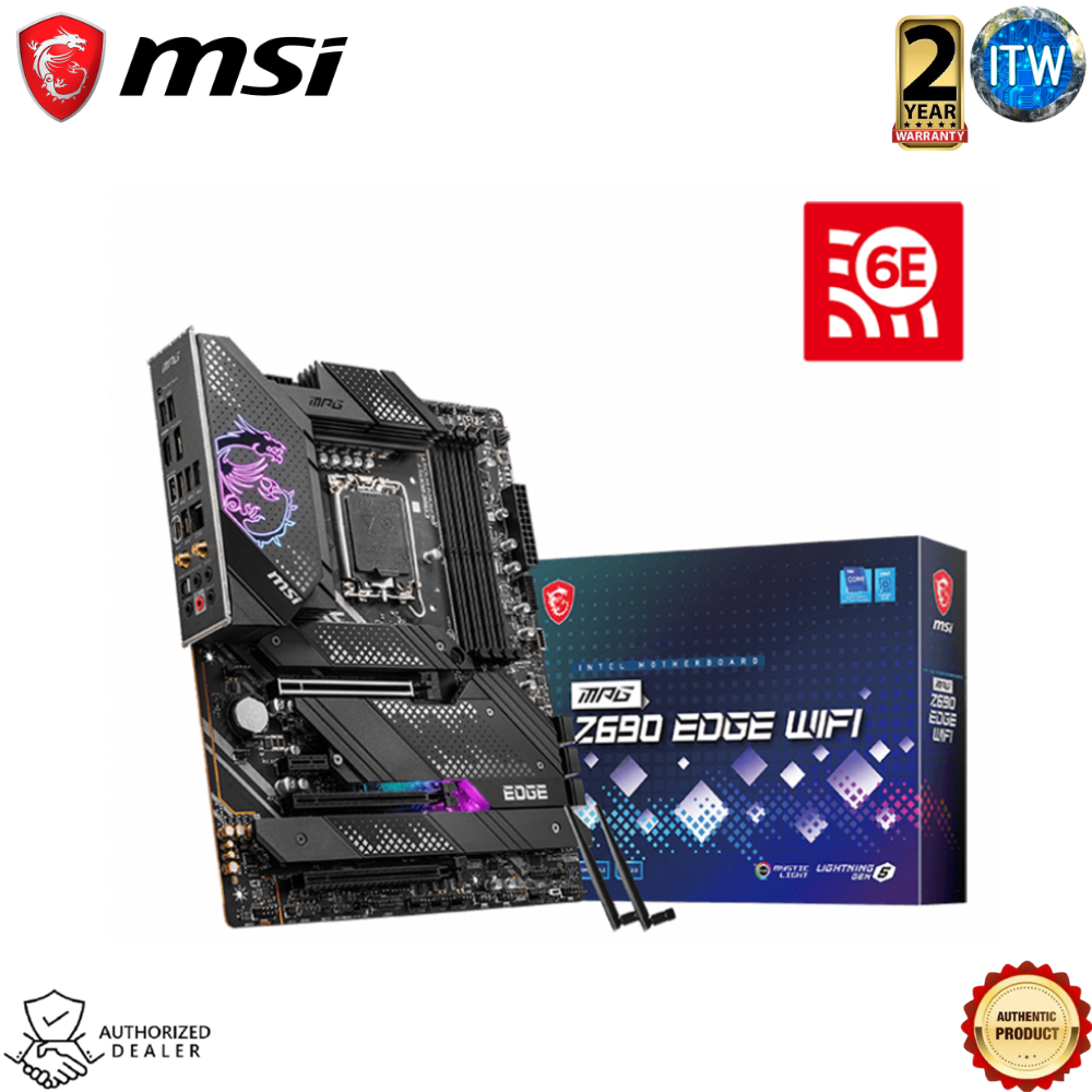 Msi Mpg Z690 Edge WiFi DDR5 - Intel® Z690 Chipset Motherboard