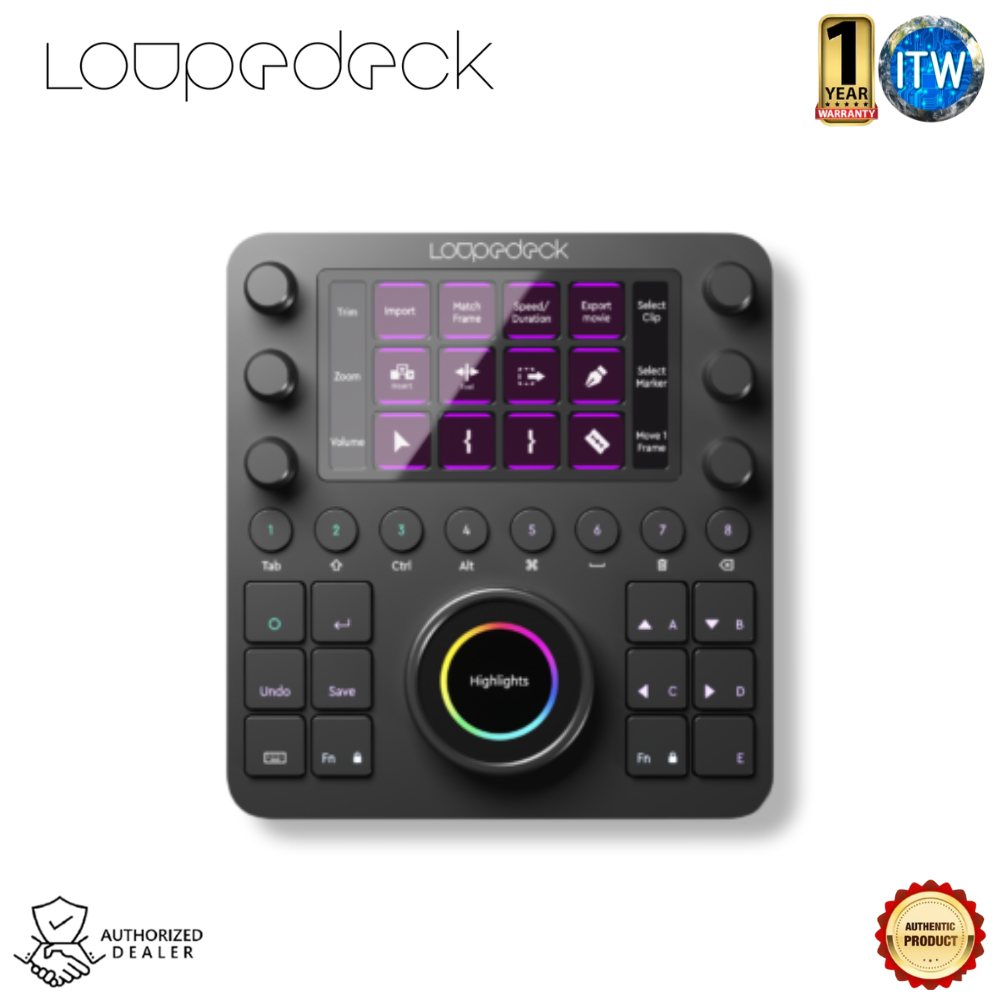Loupedeck Creative Tool - The Custom Editing Console for Photo, Video, Music and Design