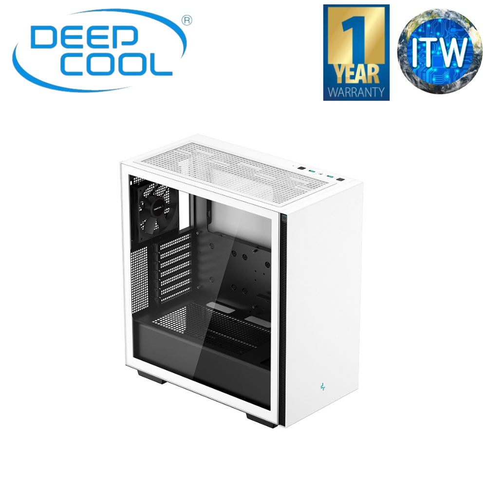 DeepCool CH510 White Mid-Tower ATX PC Case (R-CH510-WHNNE1-G-1)