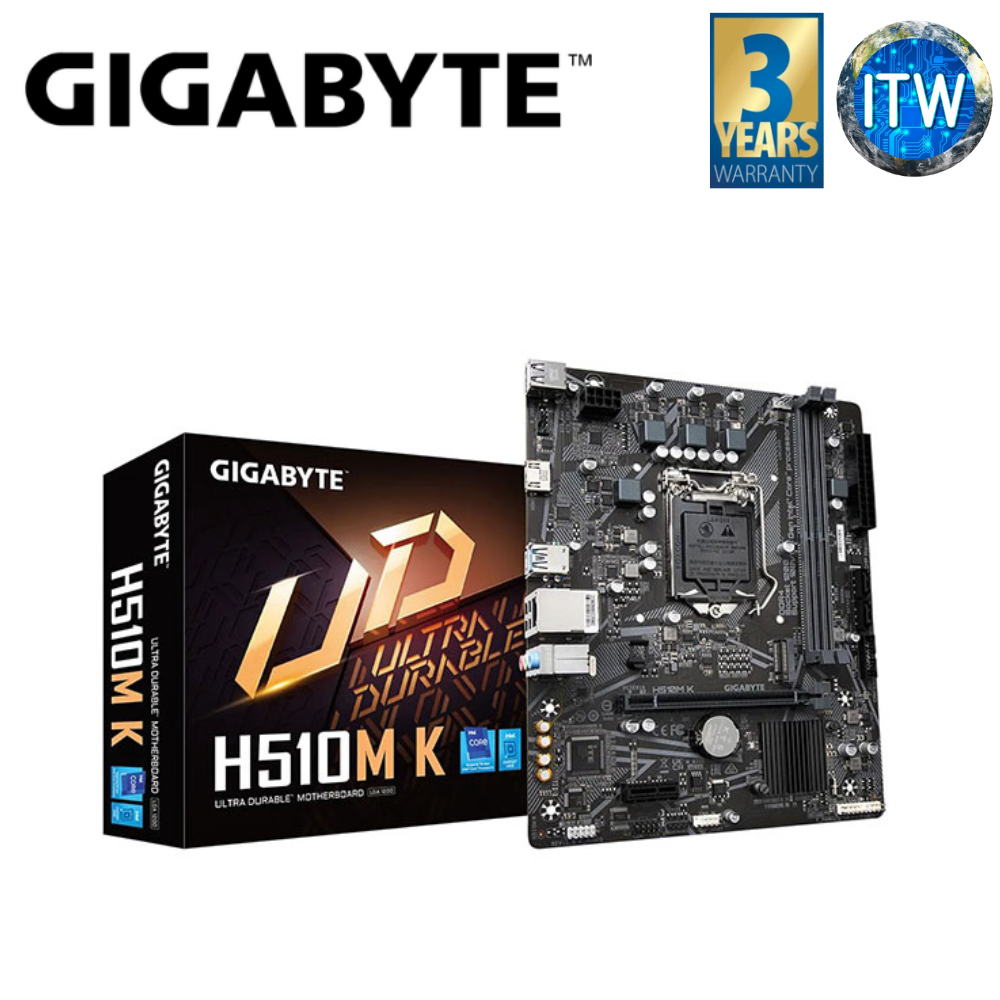 ITW | Gigabyte H510M-H/K micro-ATX LGA1200 DDR4 Motherboard