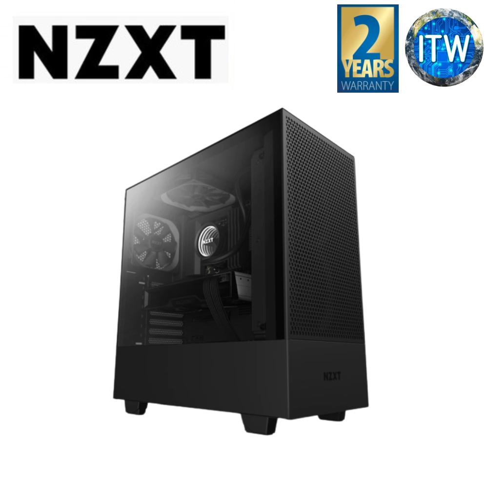 NZXT H5 Flow Compact Mid-Tower AirFlow PC Case
