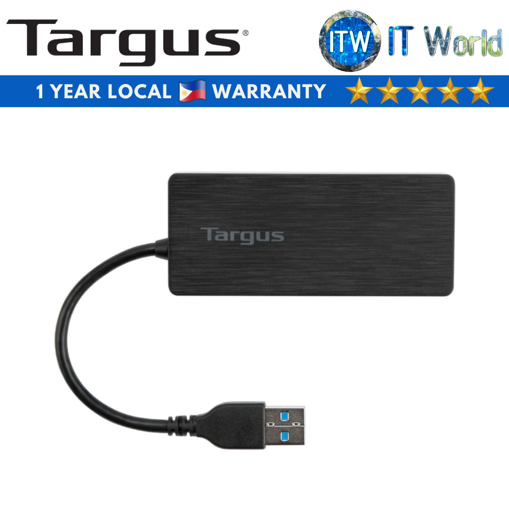 ITW | Targus ACH154 Black USB 3.0 4-Port Hub (ACH154AP-91 BLACK)