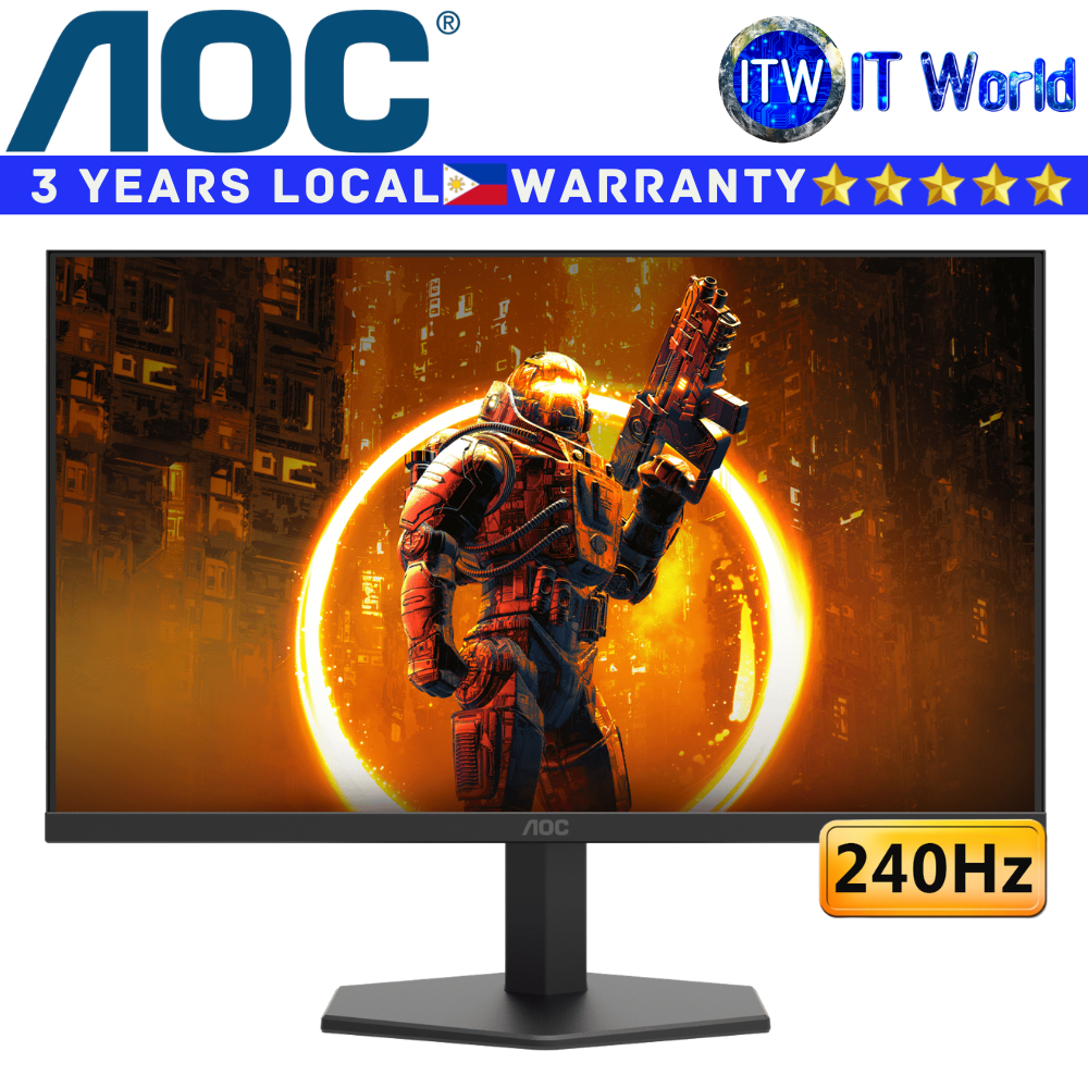 AOC Gaming Monitor 27G11ZE2 27" 1920x1080 FHD / 240Hz / Fast IPS / 0.3ms MPRT, 1ms GTG