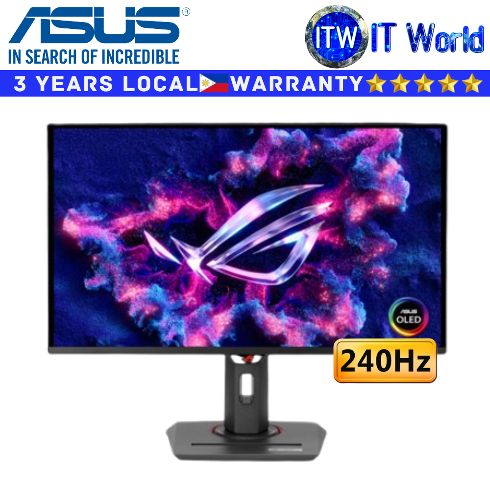 ASUS Gaming Monitor ROG Strix XG27UCDMG 26.5" 3840x2160 / 240Hz / QD-OLED / 0.03ms(GTG)