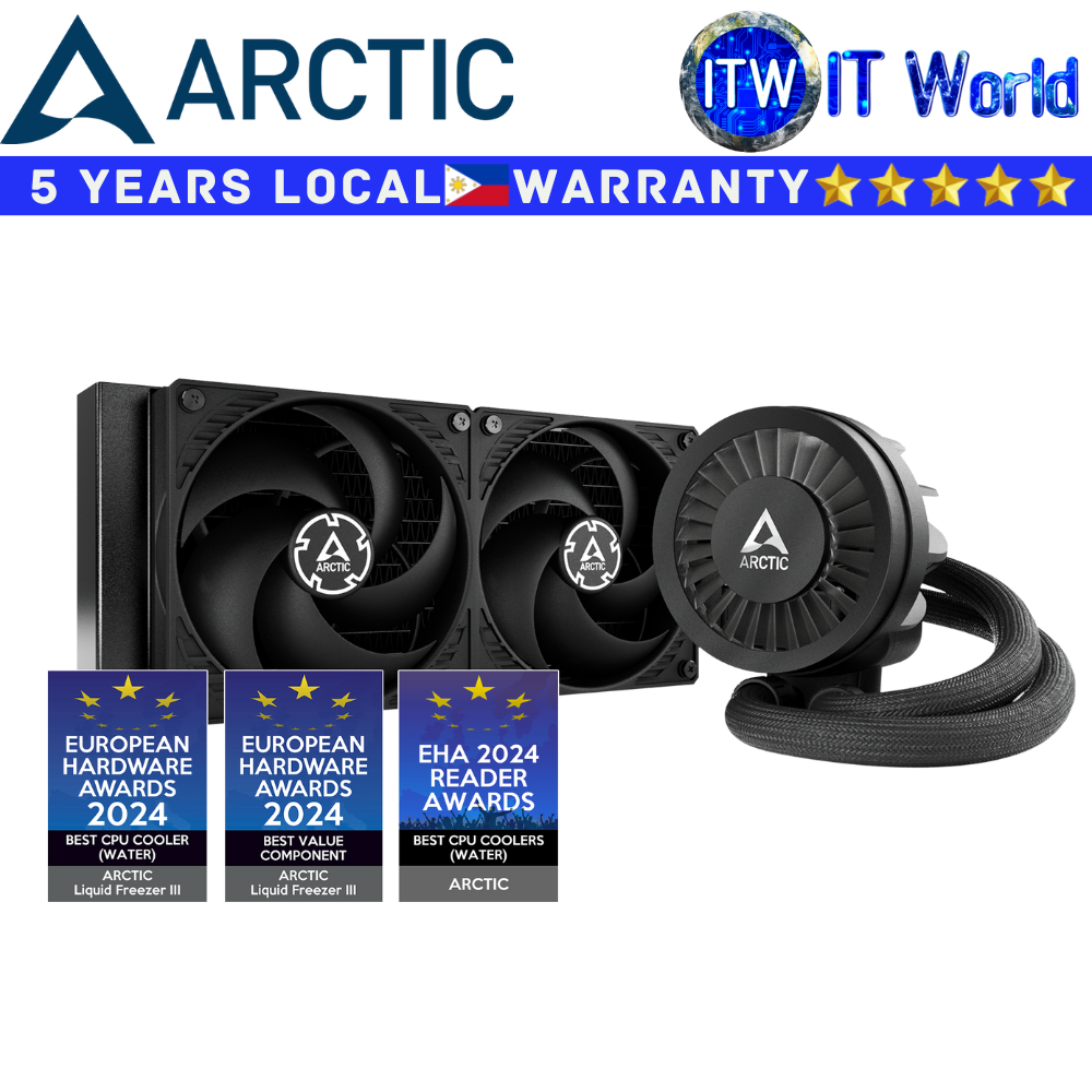 Itw | Arctic CPU Cooler Fan Liquid Freezer III 240 Multi Compatible All-in-One Black (ACFRE00134A)