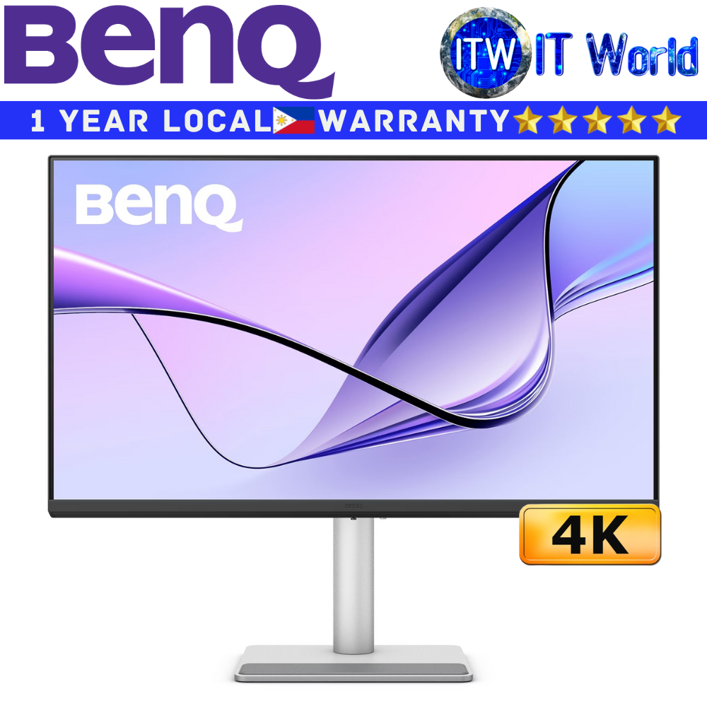 BenQ Monitor for MacBook Pro and MacBook Air MA320U 32" 3840x2160 4K UHD / 60Hz / IPS / 5ms