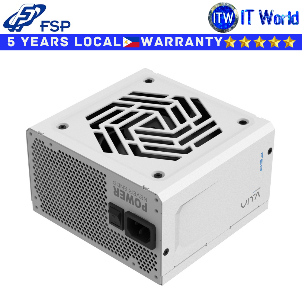 FSP PSU 850W Power Supply Unit Vita GM VITA-850GM 80+ Gold APFC Fully Modular (White)
